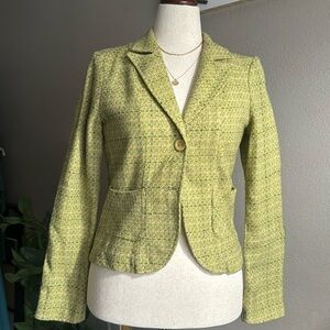 Dm bm vintage tweed blazer